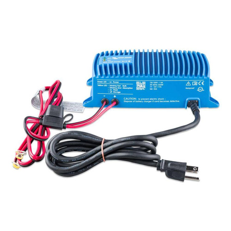 Blue Smart IP67 Charger 12/7 (1) CEE 7/7 Plug (Schuko) w. Bluetooth