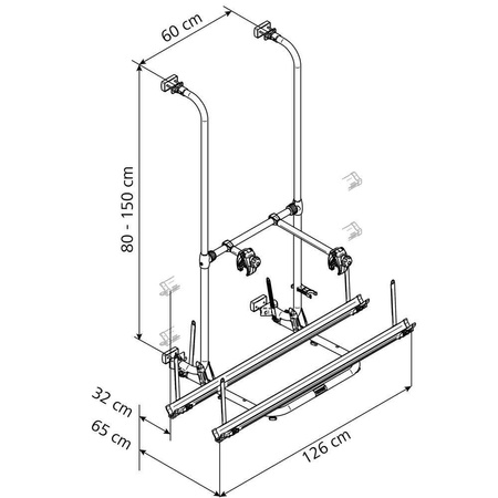 Bagażnik rowerowy Sport G2 marki Thule, wersja standard