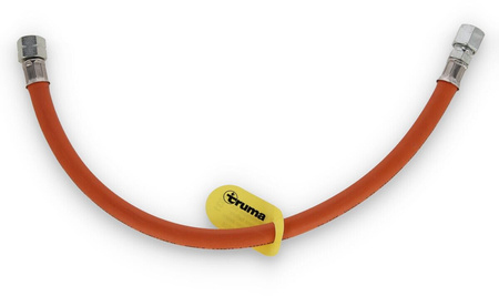 Wąż gazowy średniociśnieniowy Truma, gumowy, 1/4" x RVS8, 40cm
