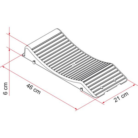 Podkładki pod koła Fiamma Wheel Saver 97901-013 - ochrona opon przed odkształceniem na postoju, koła do 70 cm, 2 szt.