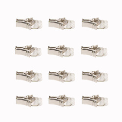 Curtain Holder Clamps, 12 Pieces