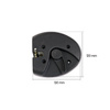 Lock 1090 white complete