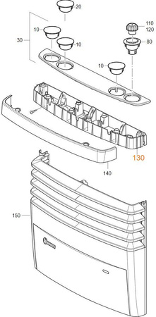 Switch panel holder for S-3004