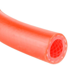 FAWO wąż PVC do ciepłej wody ø 10 x 3 mm, czerwony - rolka 50 m, ciśnieniowy, -15 do +60 °C