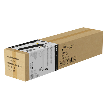 Zbiornik na wodę z prysznicem Yolco 30L WT30