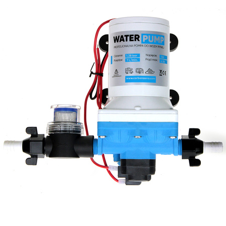 Membranowa 4-komorowa pompa wody Water Pump 1.38bar 12V 7l/min