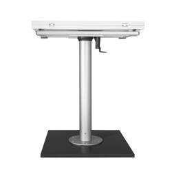 Centralna noga stołu Ilse Fix z mechanizmem przesuwnym i obrotowym 360°