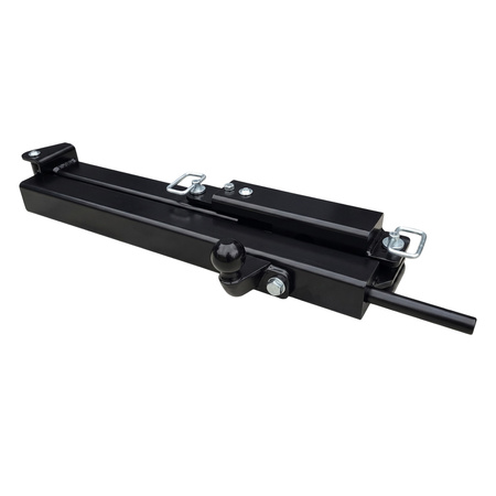 Swivel arm for bicycle racks