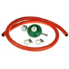 Propane Butane Gas Kit with IGT Regulator 37mbar 1m Hose and Clips