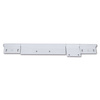 White aluminium hinge 415 mm 8 holes