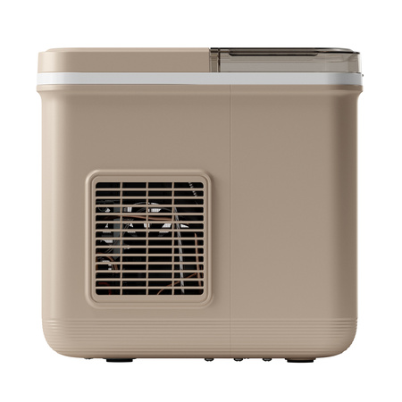 Yolco kostkarka do lodu ICM1 12/24 V i 120-240 V, 10 kg/dobę, piaskowa