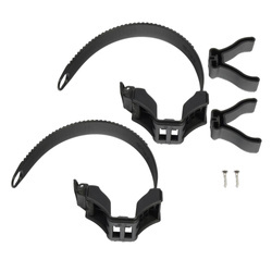 Fixing Strap &amp; End Cap Y-Rail Thule Sport G2, Black, 2 Pcs.