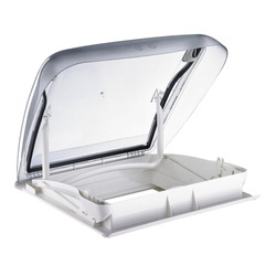 Dometic Mini Heki Style roof vent 400 x 400 mm for 43-60 mm roofs, with blind and fly screen