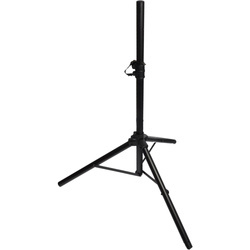 Statyw do anteny satelitarnej, z aluminium, czarny