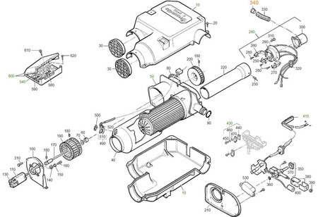 Wtryskiwacz (gaz ziemny) 50mbar do grzejnika E 2400