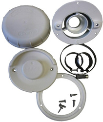 Truma WKM24 wall chimney, gray