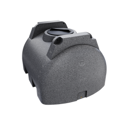 Pojemnik na płyny z niskim środkiem ciężkości 1000 l UHPLAST marmurowy