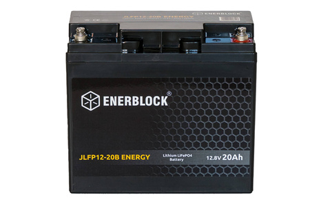 Akumulatory Enerblock LiFePO4 LITHIUM ENERGY Seria JLFP 12,8V, 20AH