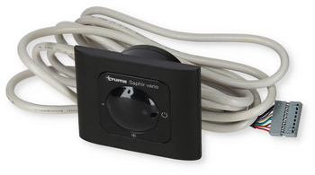 Infrared receiver, black, suitable for Saphir vario air conditioning systems