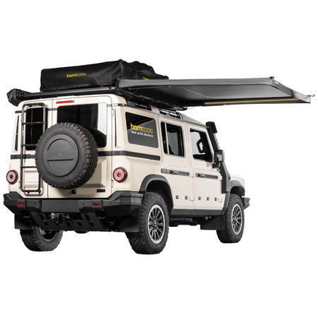 horntools Markiza Horizon Straight 200 cm Szara Samochód/Furgonetka