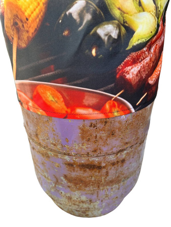 Cover for a 11kg VEGE gas cylinder GalloNero