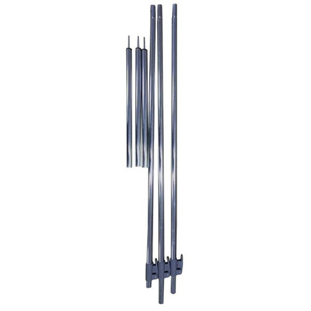 Maszty CAMPTECH Citrin do daszka, 3 szt. - stal, ø 22 mm, 1,8 kg