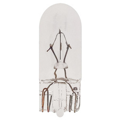 Menbaa Lampa samochodowa szklana 5W 12V Base W2,1x9,5d jasna