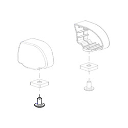 Locking Pin End Cap for Thule Crossbeams Ducato