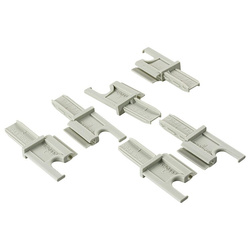 DOMETIC Końcówki Rastrollo 2001 SP 663 + SP 664 szaro-białe 12x10x2 cm