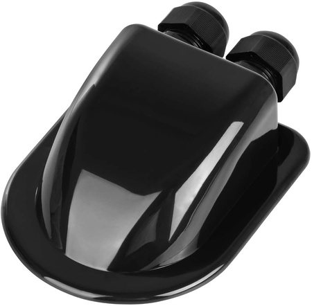 7szt.- Uchwyty montażowe CZARNE do paneli solarnych na kamper jacht łódkę przyczepę kempingową