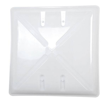 MPK Pokrywa okna dachowego Skylight 46/46K, rama beż, pokrywa biała - 560 x 560 mm