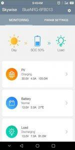 Solar charge controller 30A Bluetooth Lumiax MPPT 12V-24V MPPT