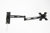 Carbest Simon Luxus XL 493984 TV bracket - double arm 650 mm, glossy black, VESA 50/75/100, 13-30 inch screens, up to 10 kg