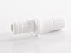 Carbest Adapter wodny prosty szybkozłącze Ø 12 mm na wąż Ø 10 mm biały do 12 bar - kamper