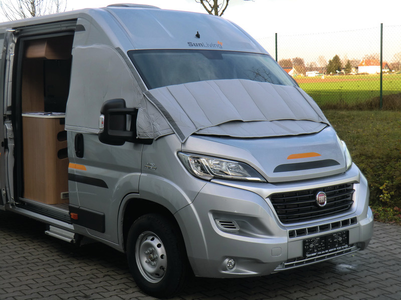 External thermal insulation for the cab windows of Fiat Ducato 1994-2002