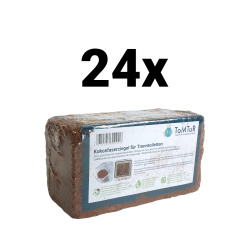 Subtrat kokosowy Coco Coir Supply do toalet kompostujących, opakowanie XXL (24 szt.)