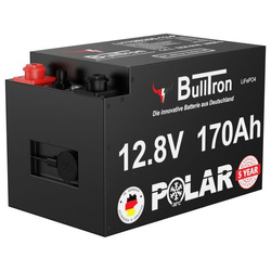 Bateria litowa BullTron 170Ah kompaktowa smart stalowa do kampera łodzi