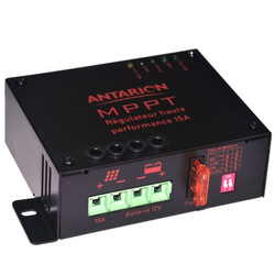 Antarion MPPT Regulator Solarny 15A 215W do Akumulatorów 12V Kamper Łódź