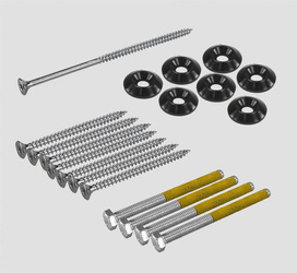 Zestaw śrub i elementów mocujących do systemów klimatyzacji Aventa