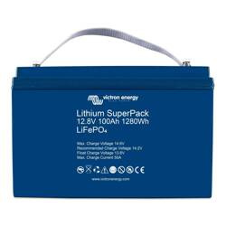 Victron Lithium SuperPack 12,8V/100Ah (M8) akumulator LiFePO4 z wbudowanym BMS, 1280 Wh
