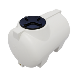 Pojemnik na płyny z niskim środkiem ciężkości 85 l UHPLAST szary