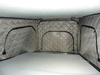 Carbest pop-top bellows thermal insulation for Pössl Campster from 2016, silver, with window openings