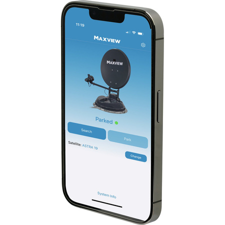 Maxview markiza satelitarna Explorer 65cm Twin biała
