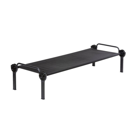 Łóżko kempingowe ONE L marki Disc-O-Bed, szer. 78 cm, czarne