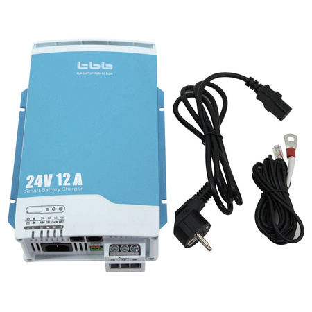 Ładowarka 230V AC - 24V DC 12A dwa wyjścia Trident TBB Power