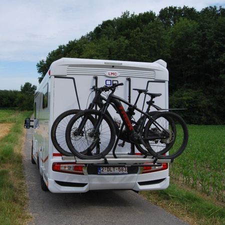 Bagażnik rowerowy BR-SYSTEMS Bike Glide z najazdami do kamperów