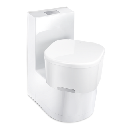 DOMETIC SANEO CW Revolving cassette toilet with ceramic inlay and a flush water tank
