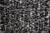 Carbest Chenille door curtain 56 x 185 cm, black/grey - for caravan and motorhome doors, keeps out insects and draughts