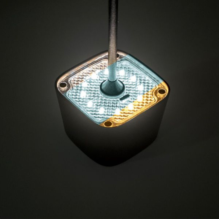 Brunner Lampa Campingowa LED Quadrilux Mini kompaktowa akumulator regulacja