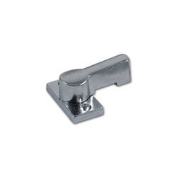 3 mm chromowany odbojnik do stabilnych drzwi Zamak